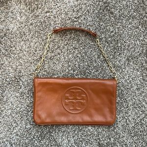 Tory Burch Chestnut Flat Clutch